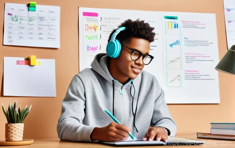 학습 이론을 실무에 적용하는 방법 - **Prompt 1: Active Learning & Engagement**
A vibrant, dynamic illustration of a young person (ar...