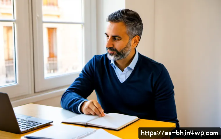 Home 17 이론 실무 격차 해소를 위한 멘토링의 역할 - Photorealistic mentoring session in a bright modern coworking space in Madrid, experienced middle-ag...